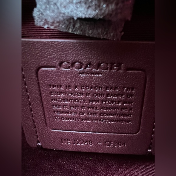 NWT Coach Mini Lillie Carryall - Picture 5 of 14